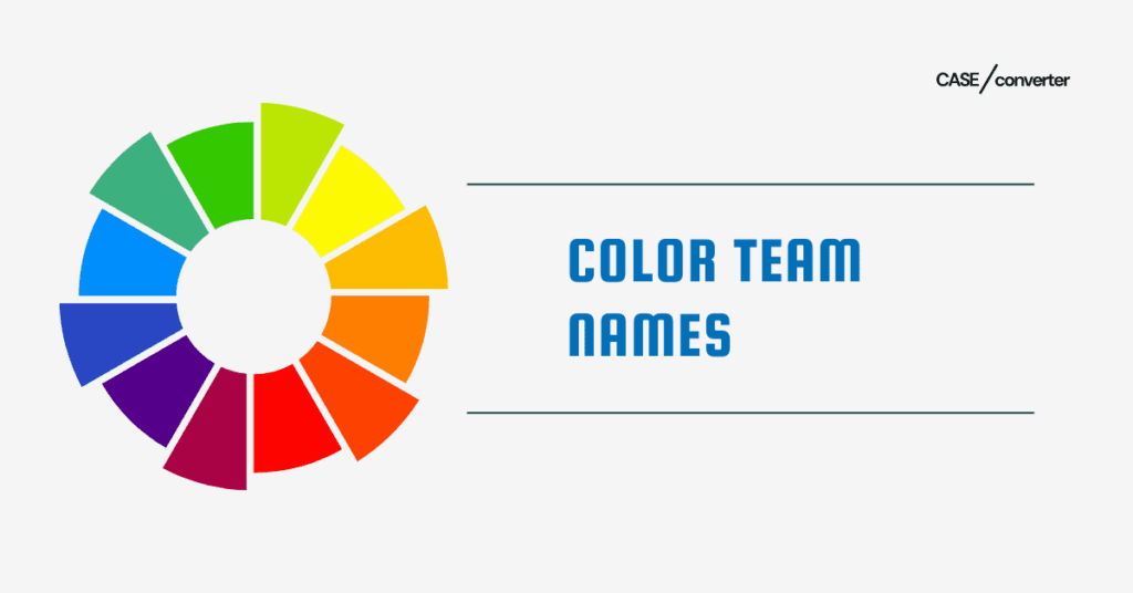 Color Team Names