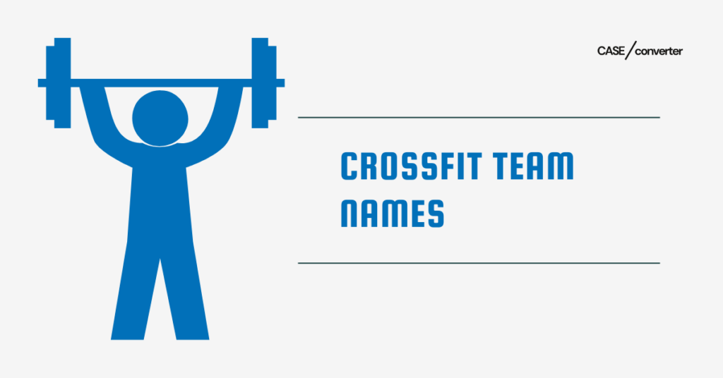 CrossFit Team Names
