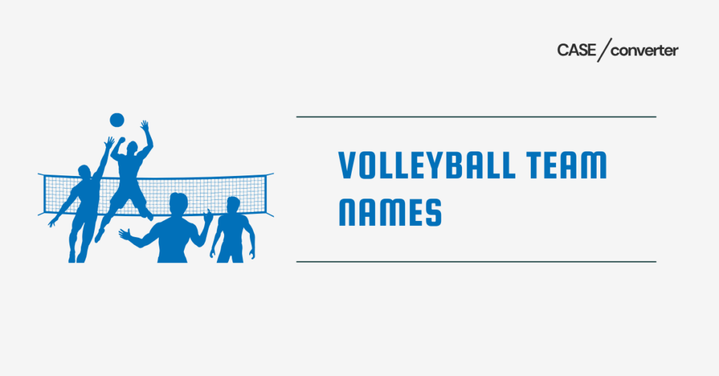 Volleyball Team Names